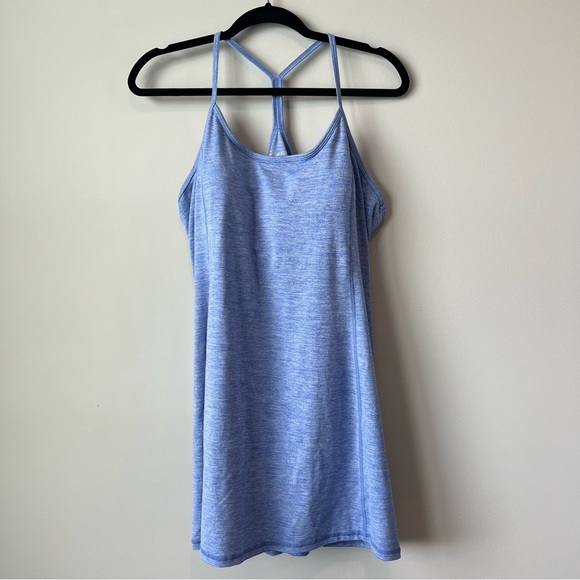 Calvin Klein Performance Dresses & Skirts - NWOT CK Performance Halter Razorback Athletic Dress SZ. Large Space Dye Hyacinth